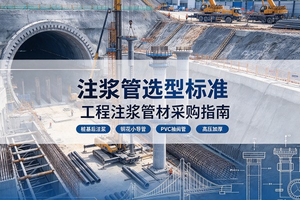 梁子湖注浆管选型标准